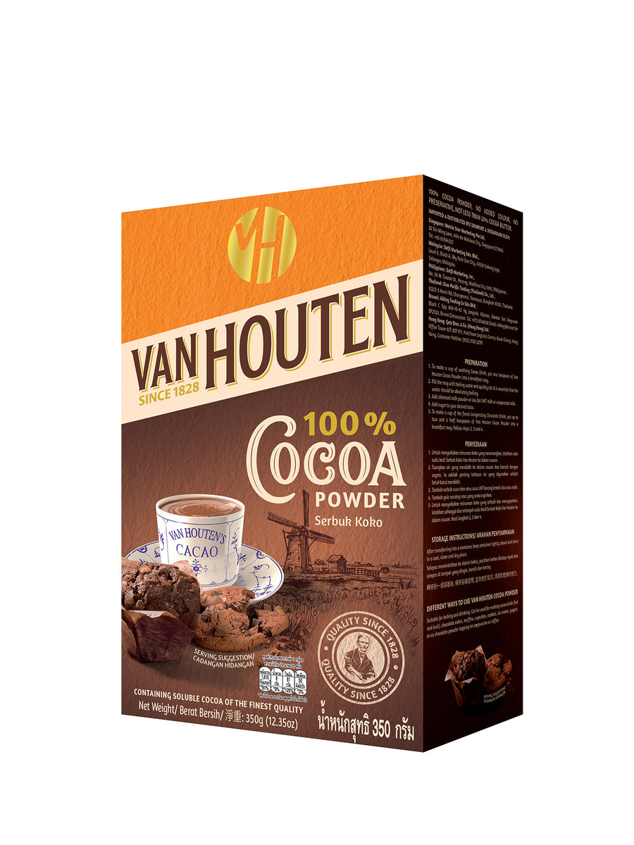 VAN HOUTEN COCOA POWDER BOX 350G – Village Grocer - Hartamas Shopping ...