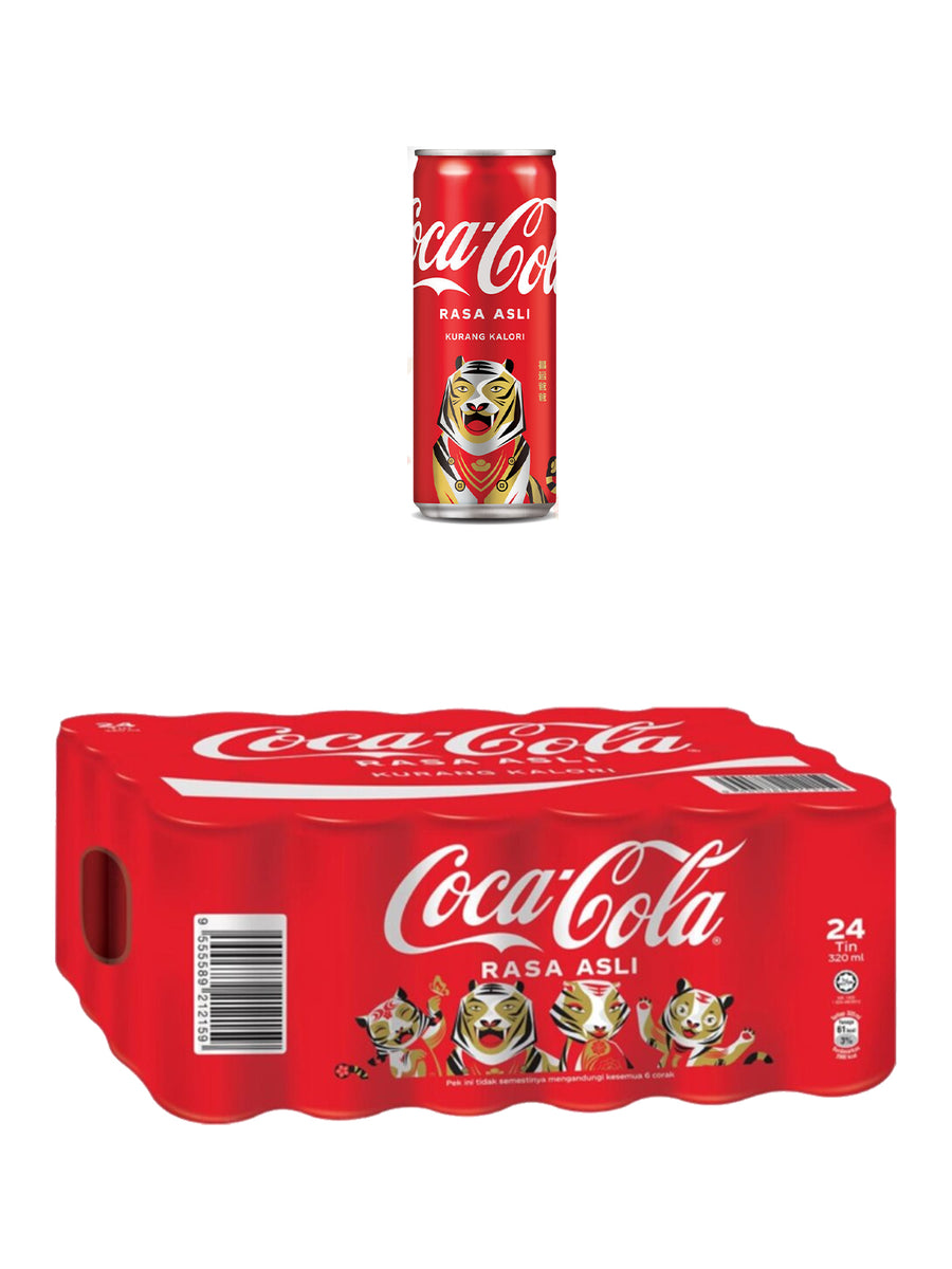 COCA-COLA RASA ASLI 24X320ML – Village Grocer - Hartamas Shopping Centre