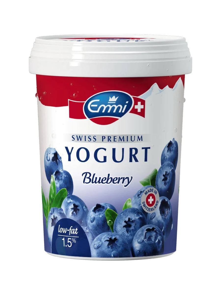 EMMI SWISS YOGURT BLUEBERRY 1KG – Village Grocer - Hartamas Shopping Centre