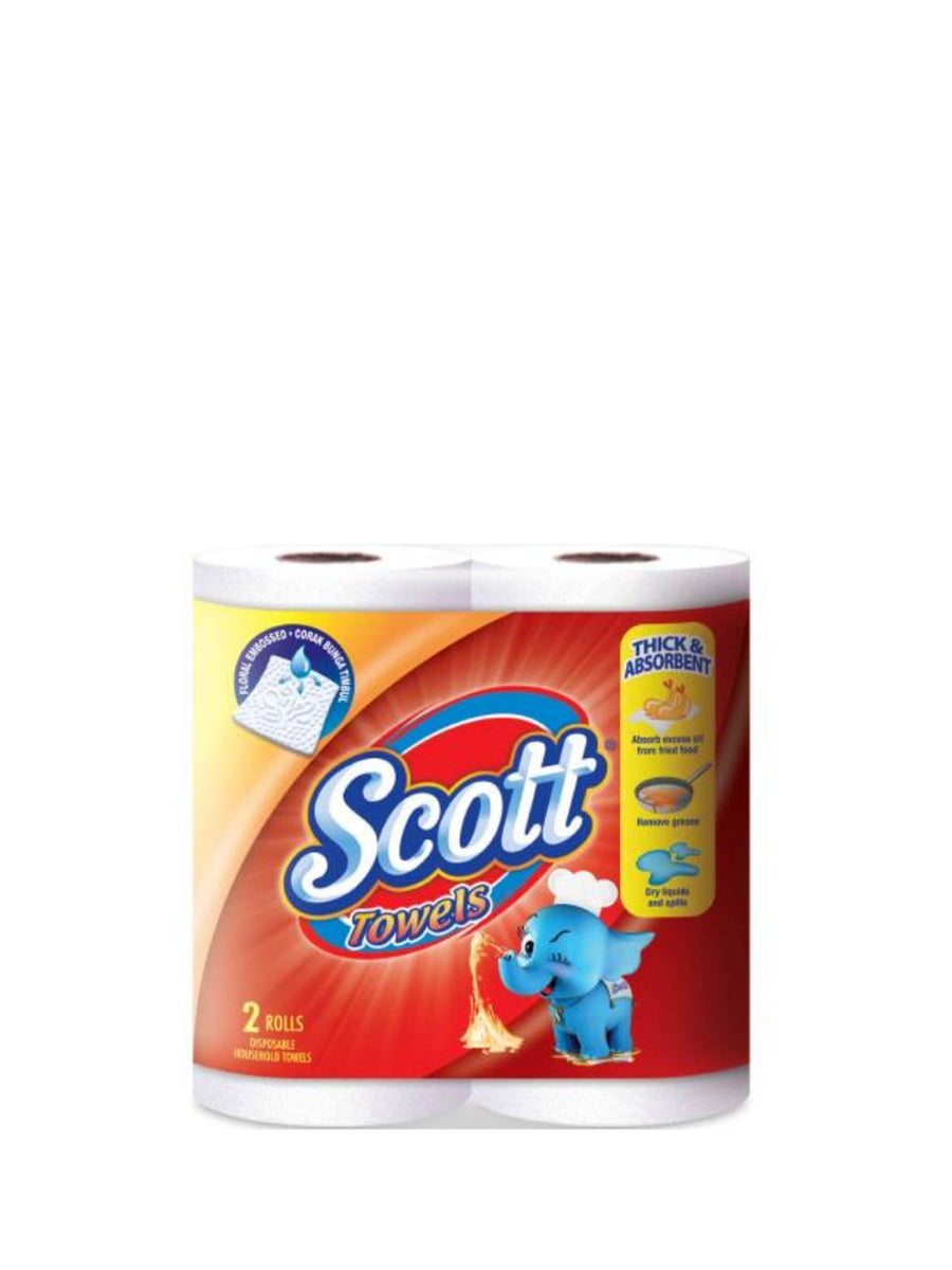 SCOTT KITCHEN TOWEL REG 2X60'S – Village Grocer - Hartamas Shopping Centre